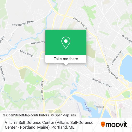 Villari's Self Defence Center (Villari's Self-Defense Center - Portland, Maine) map