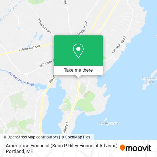 Ameriprise Financial (Sean P Riley Financial Advisor) map