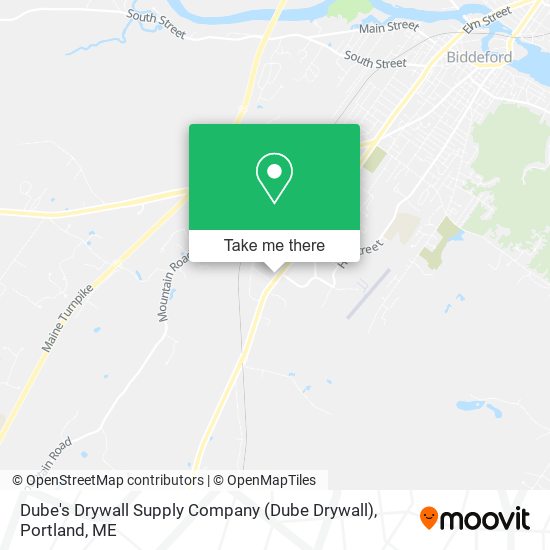 Dube's Drywall Supply Company (Dube Drywall) map