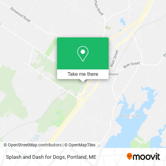 Splash and Dash for Dogs map