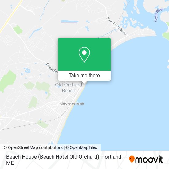 Mapa de Beach House (Beach Hotel Old Orchard)