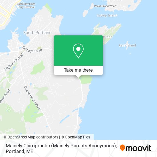Mainely Chiropractic (Mainely Parents Anonymous) map
