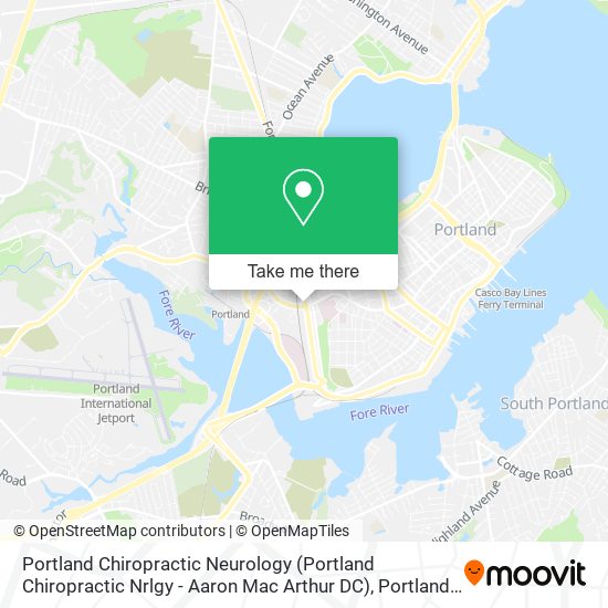 Portland Chiropractic Neurology (Portland Chiropractic Nrlgy - Aaron Mac Arthur DC) map