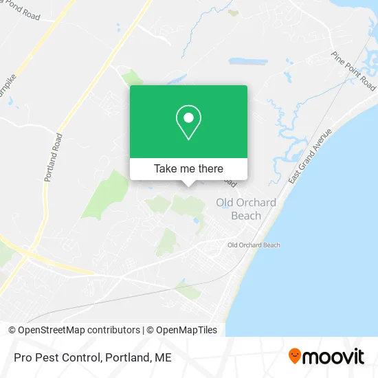Mapa de Pro Pest Control