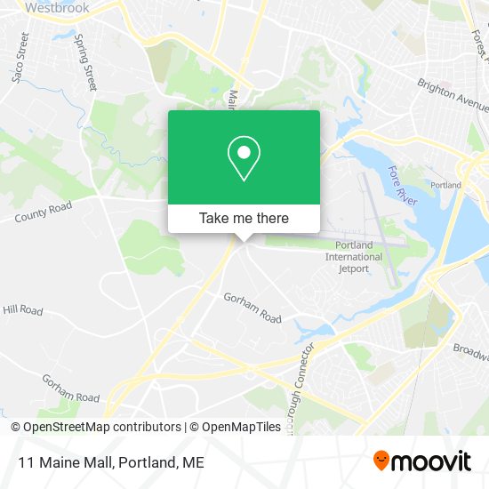 11 Maine Mall map