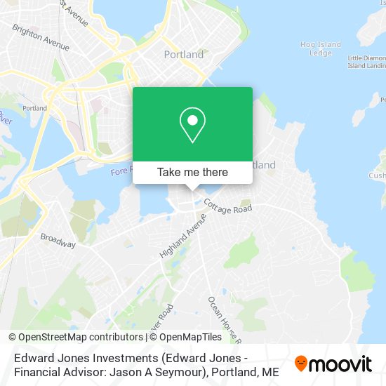 Edward Jones Investments (Edward Jones - Financial Advisor: Jason A Seymour) map