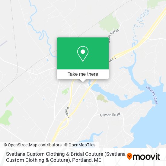 Svetlana Custom Clothing & Bridal Couture map