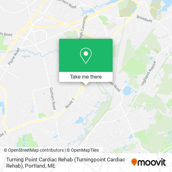 Turning Point Cardiac Rehab (Turningpoint Cardiac Rehab) map