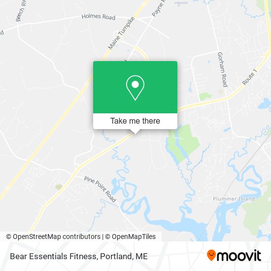 Bear Essentials Fitness map