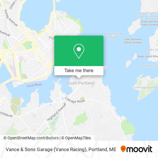 Vance & Sons Garage (Vance Racing) map
