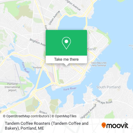 Tandem Coffee Roasters (Tandem Coffee and Bakery) map