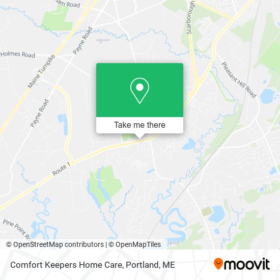 Comfort Keepers Home Care map