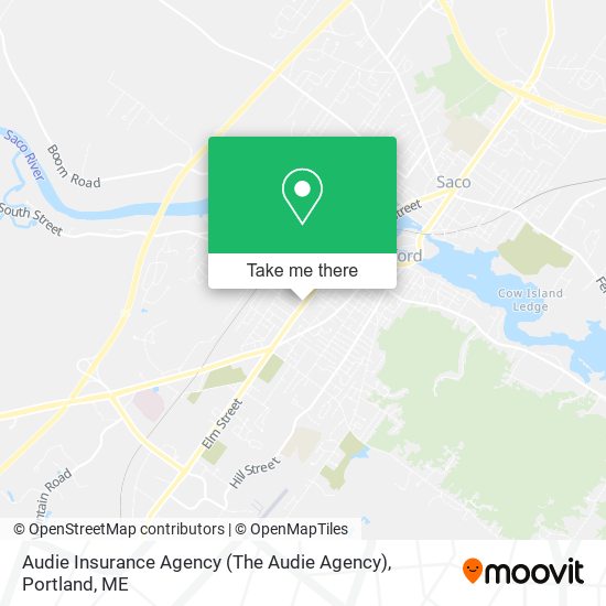 Audie Insurance Agency (The Audie Agency) map