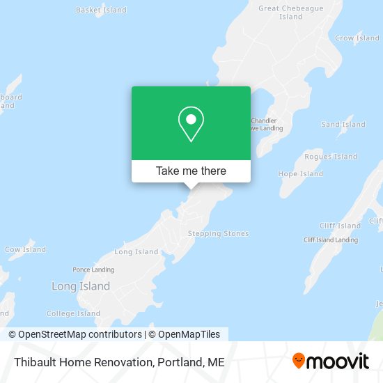 Thibault Home Renovation map