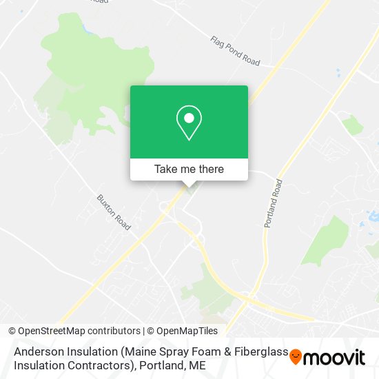 Anderson Insulation (Maine Spray Foam & Fiberglass Insulation Contractors) map