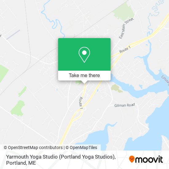 Yarmouth Yoga Studio (Portland Yoga Studios) map