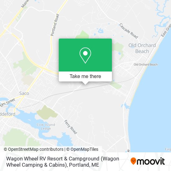 Wagon Wheel RV Resort & Campground (Wagon Wheel Camping & Cabins) map