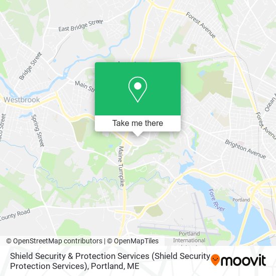 Shield Security & Protection Services map