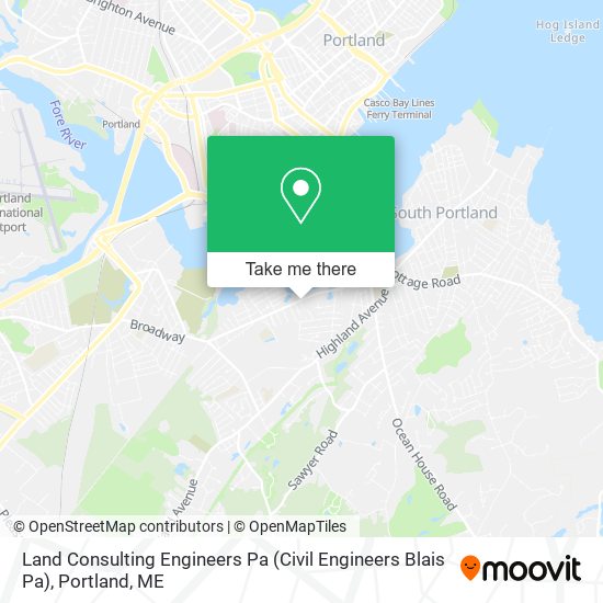 Land Consulting Engineers Pa (Civil Engineers Blais Pa) map