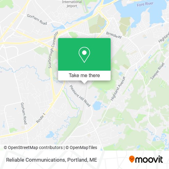Reliable Communications map