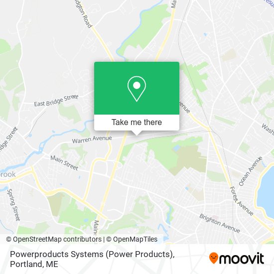 Powerproducts Systems (Power Products) map