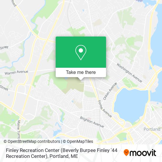 Finley Recreation Center (Beverly Burpee Finley '44 Recreation Center) map