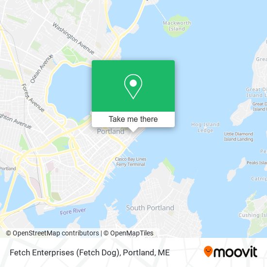 Fetch Enterprises (Fetch Dog) map