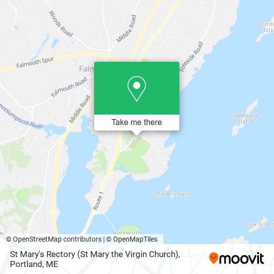 St Mary's Rectory (St Mary the Virgin Church) map