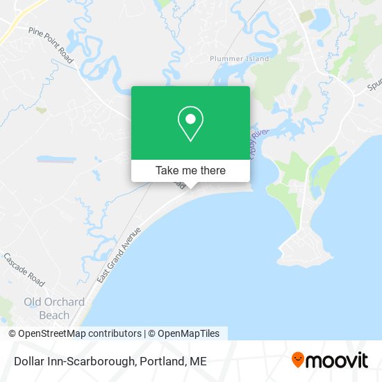 Mapa de Dollar Inn-Scarborough