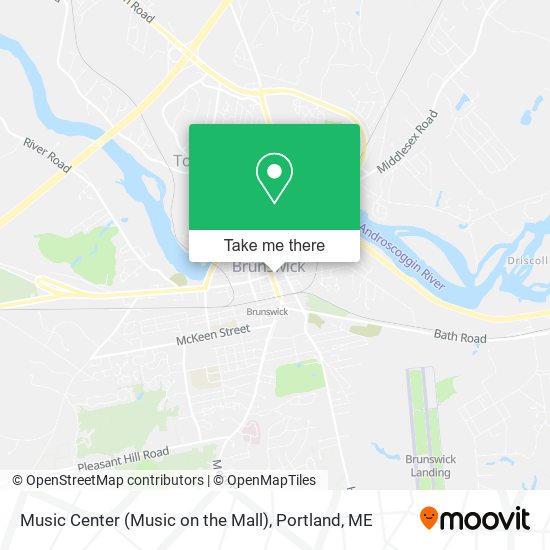 Music Center (Music on the Mall) map