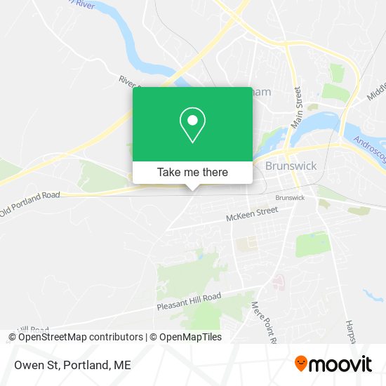 Owen St map