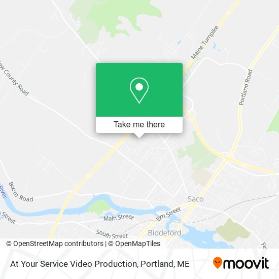 At Your Service Video Production map