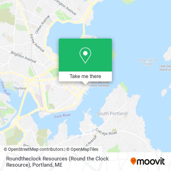 Mapa de Roundtheclock Resources (Round the Clock Resource)