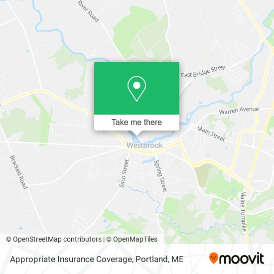 Appropriate Insurance Coverage map