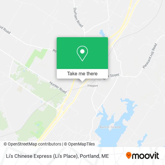 Li's Chinese Express (Li's Place) map