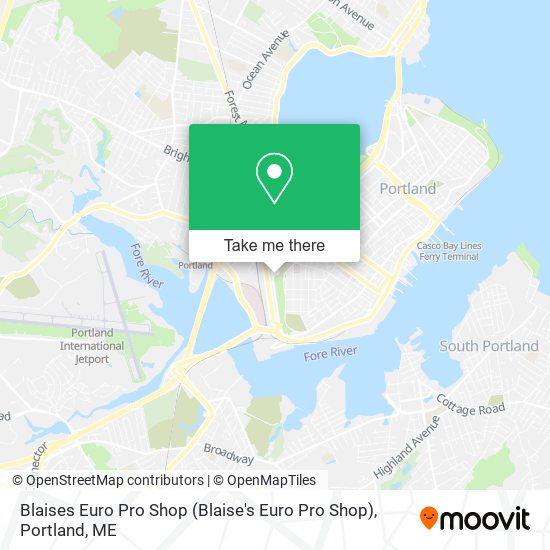 Blaises Euro Pro Shop (Blaise's Euro Pro Shop) map