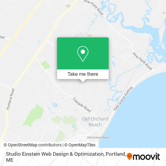 Mapa de Studio Einstein Web Design & Optimization
