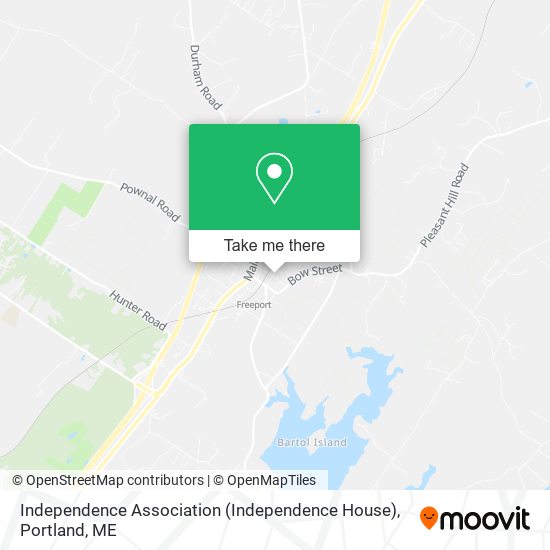 Independence Association (Independence House) map