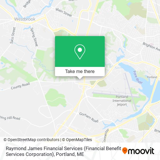 Raymond James Financial Services (Financial Benefit Services Corporation) map