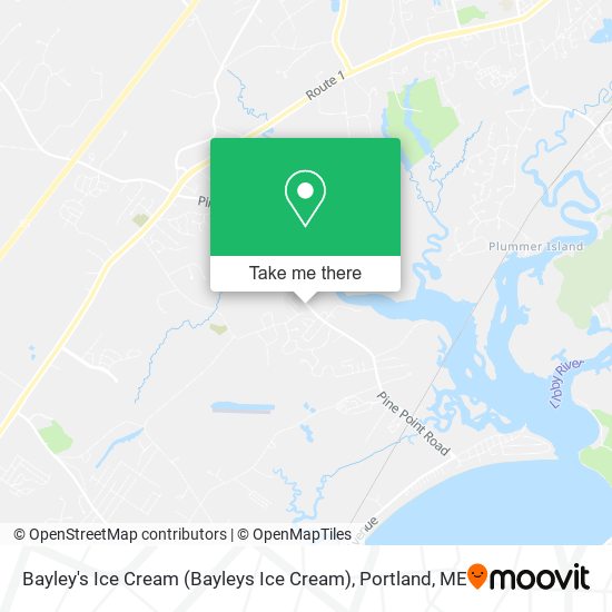 Bayley's Ice Cream (Bayleys Ice Cream) map