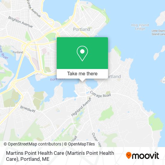 Martins Point Health Care (Martin's Point Health Care) map