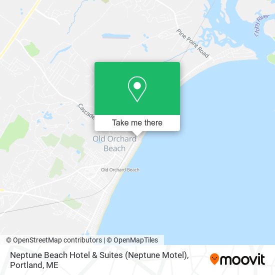 Neptune Beach Hotel & Suites (Neptune Motel) map