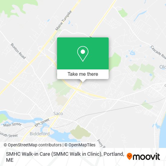 SMHC Walk-in Care (SMMC Walk in Clinic) map