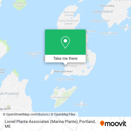 Lionel Plante Associates (Marina Plante) map