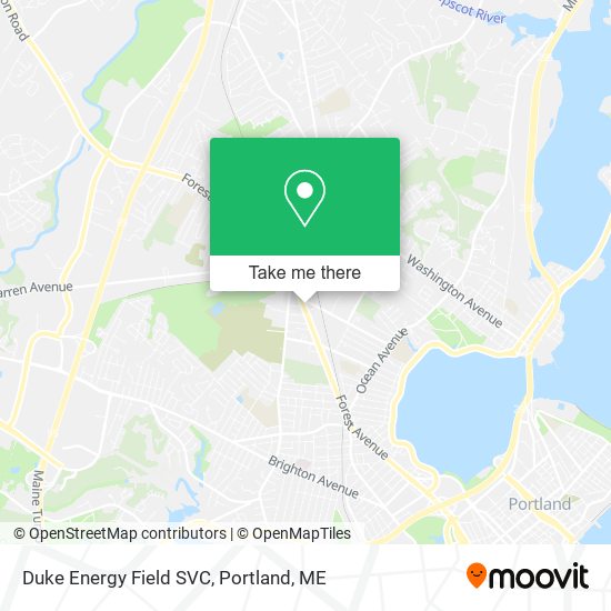 Duke Energy Field SVC map