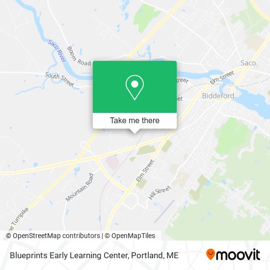 Blueprints Early Learning Center map