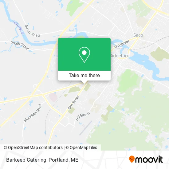 Barkeep Catering map