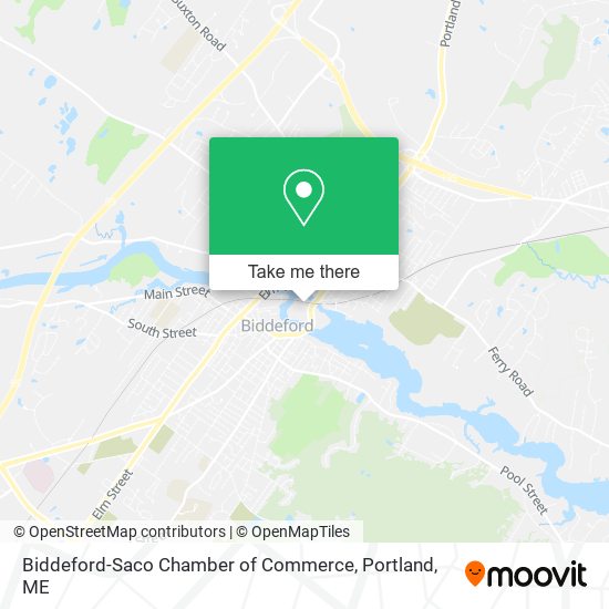 Mapa de Biddeford-Saco Chamber of Commerce
