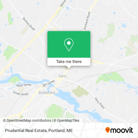 Prudential Real Estate map