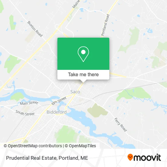 Prudential Real Estate map